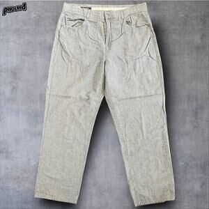 Williams & Kent Pants Mens 36 Checkered Casual Lightweight Straight Leg Chinos